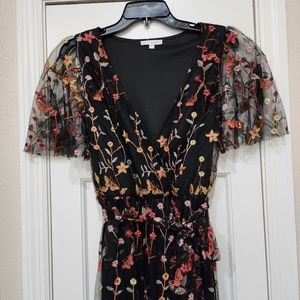 Baltic Born Marseille Embossed Maxi Dress